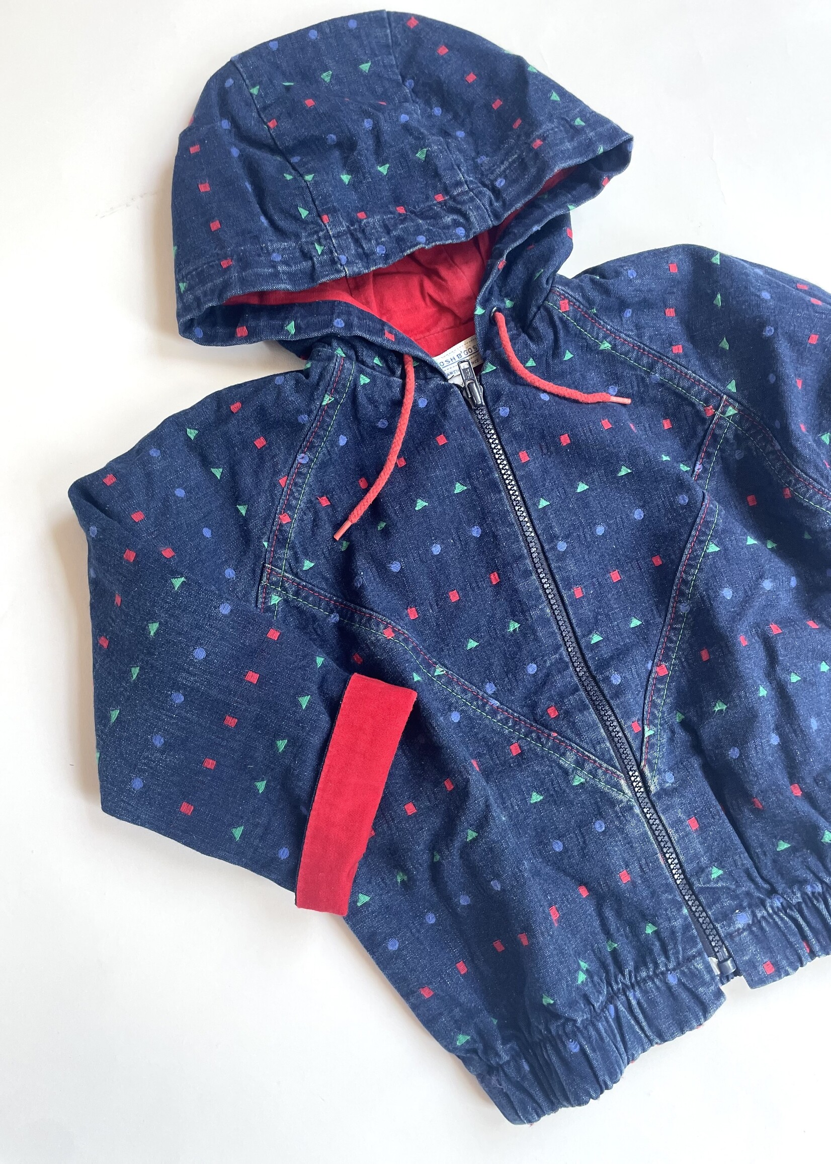 OshKosh USA Primary denim jacket 12-18m