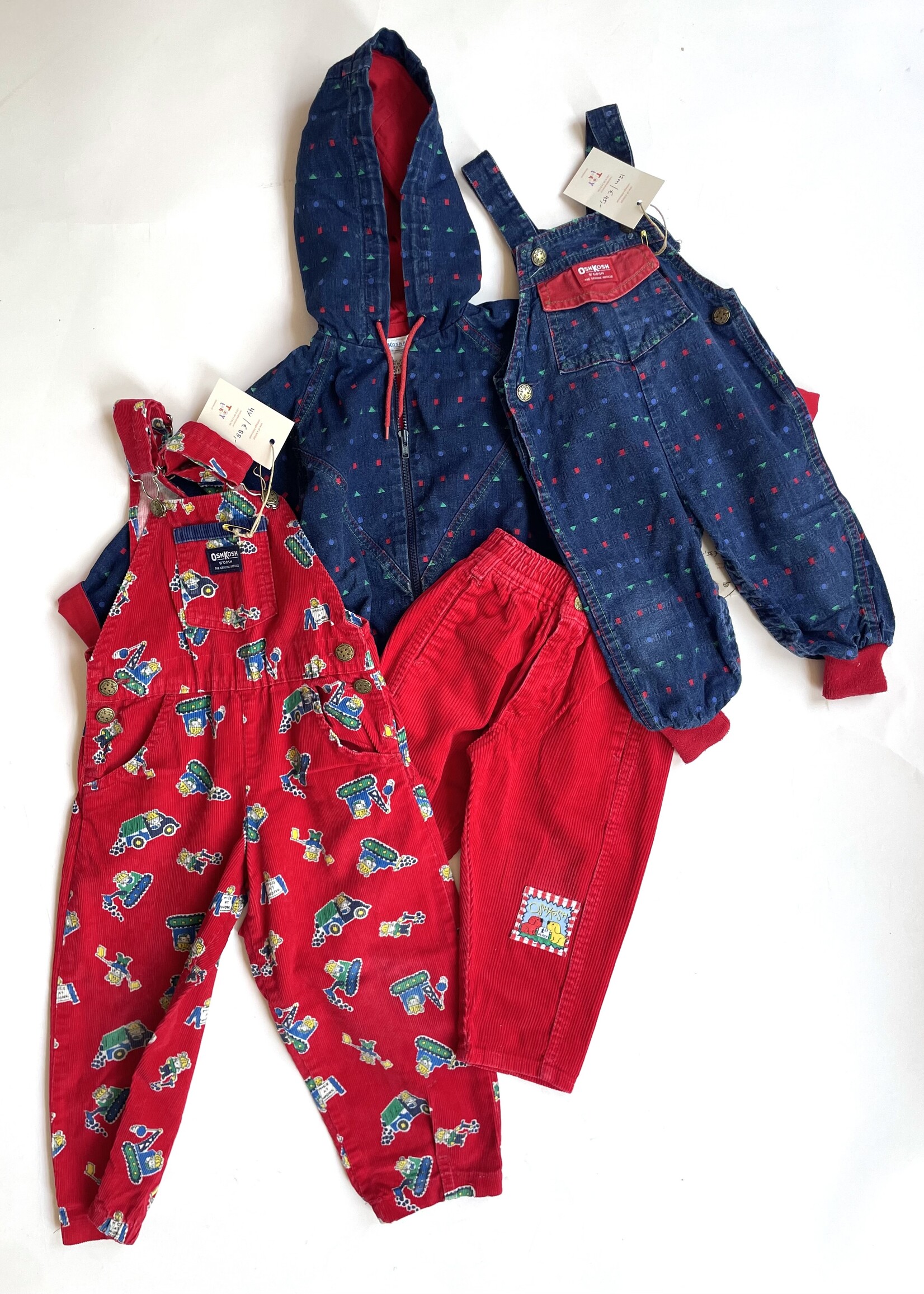 OshKosh USA Primary denim jacket 12-18m