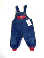 OshKosh USA Primary denim dungarees 12m