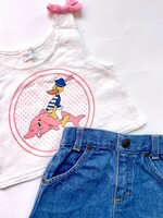 Vintage Duck on Dolphin Sailor set 18-24m