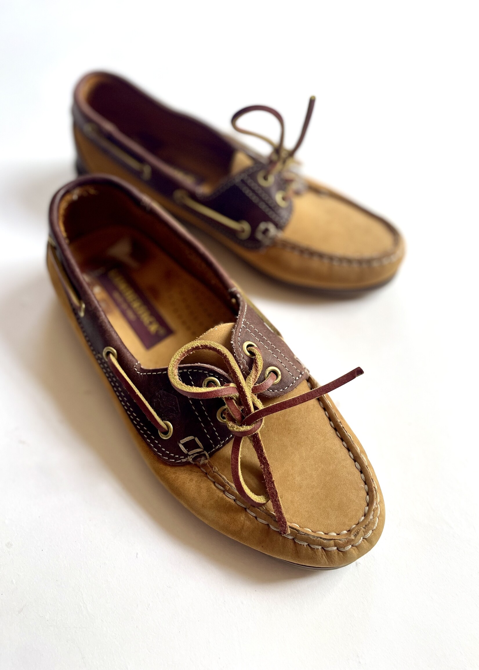 Lumberjack Multi Coloured leather boat shoes 37