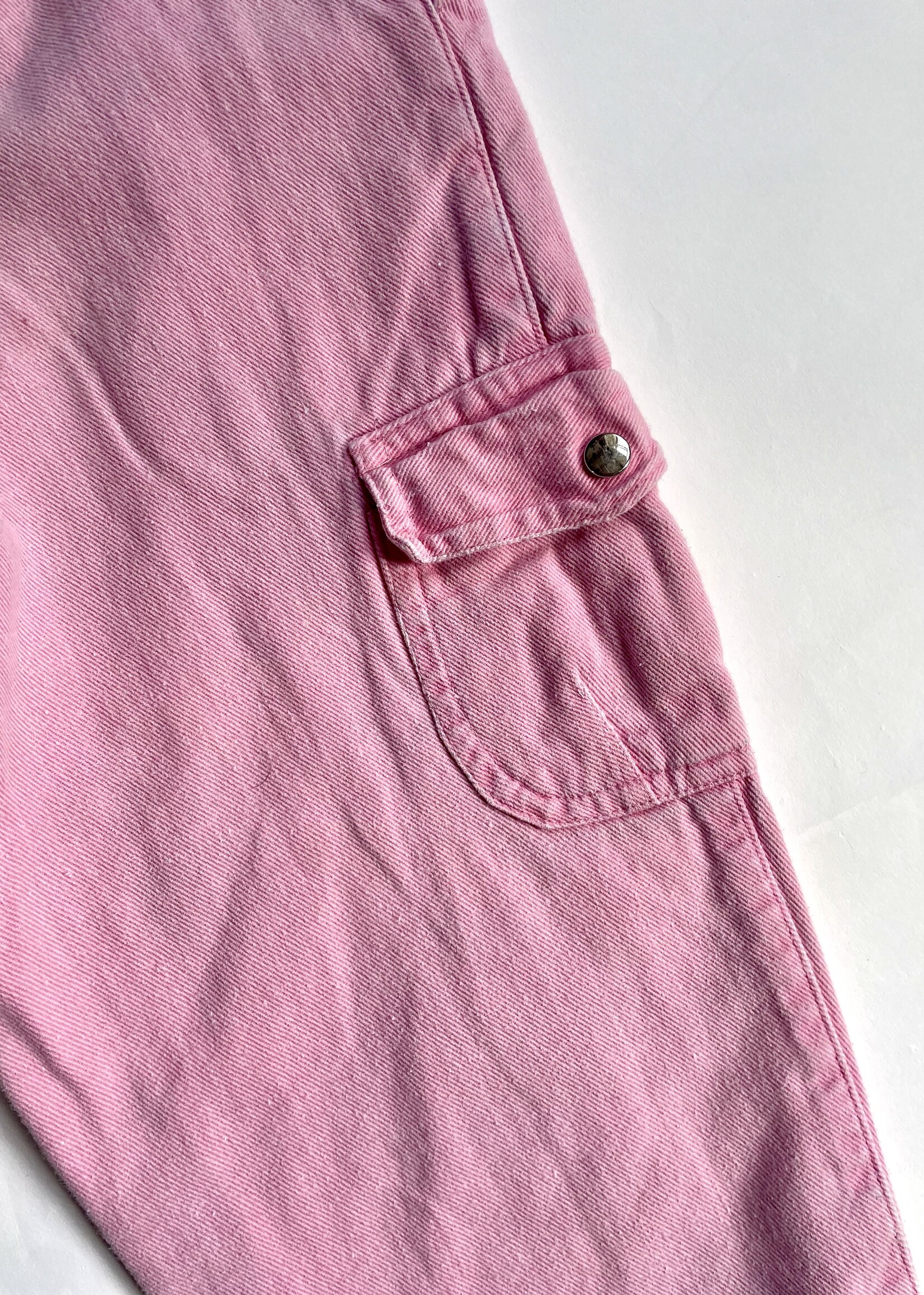 Vintage Pink Lined Worker Jeans 4-6y