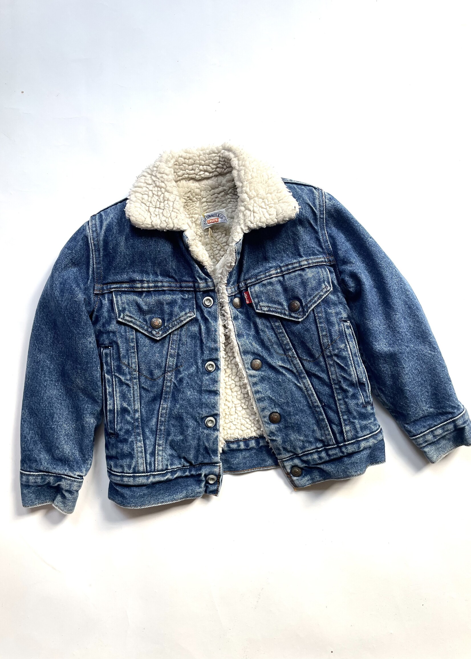 Levi's Sherpa Denim Jacket 4-6y