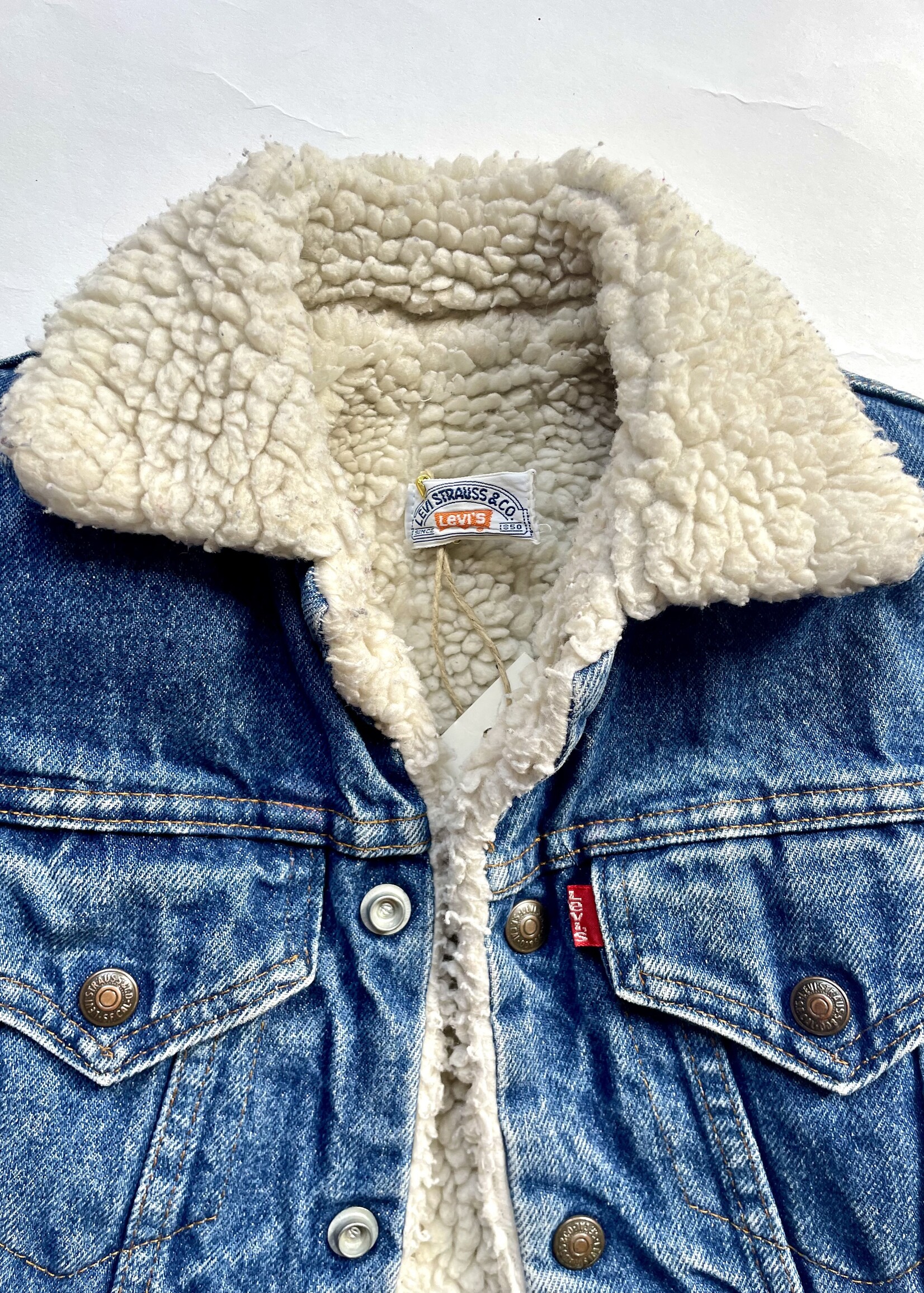 Levi's Sherpa Denim Jacket 4-6y