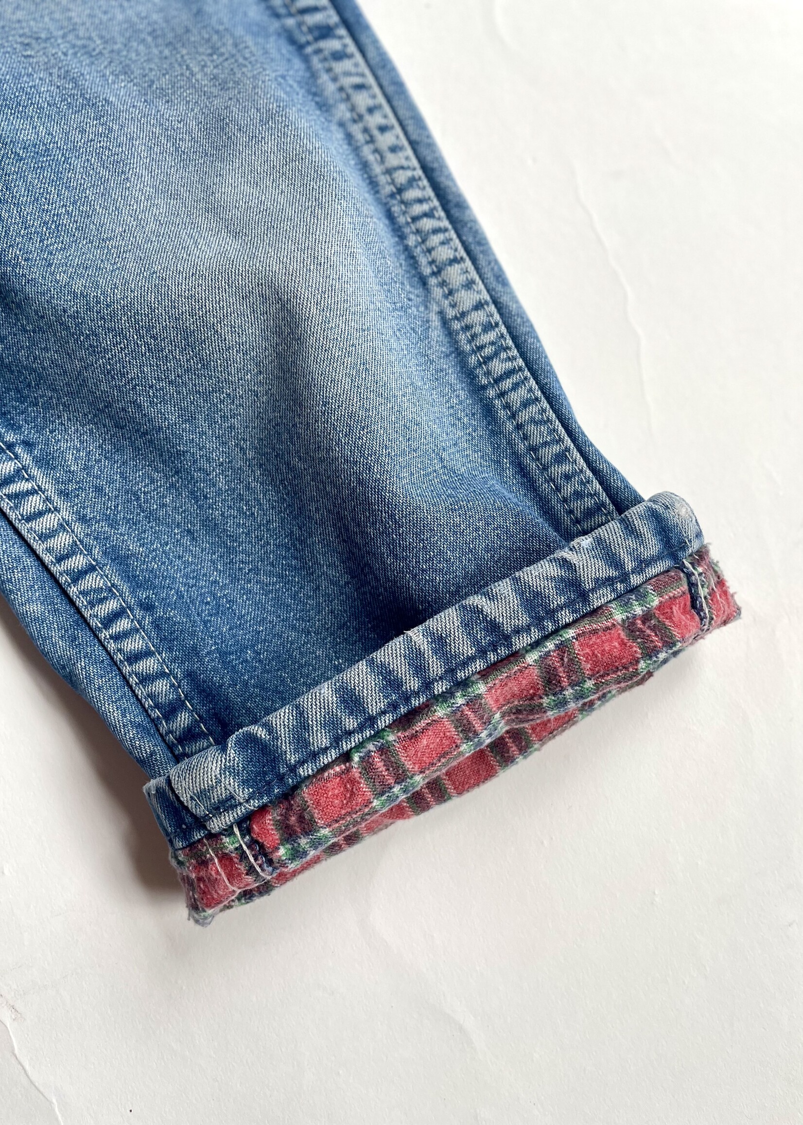 OshKosh USA Lined Denim Dungarees 18m