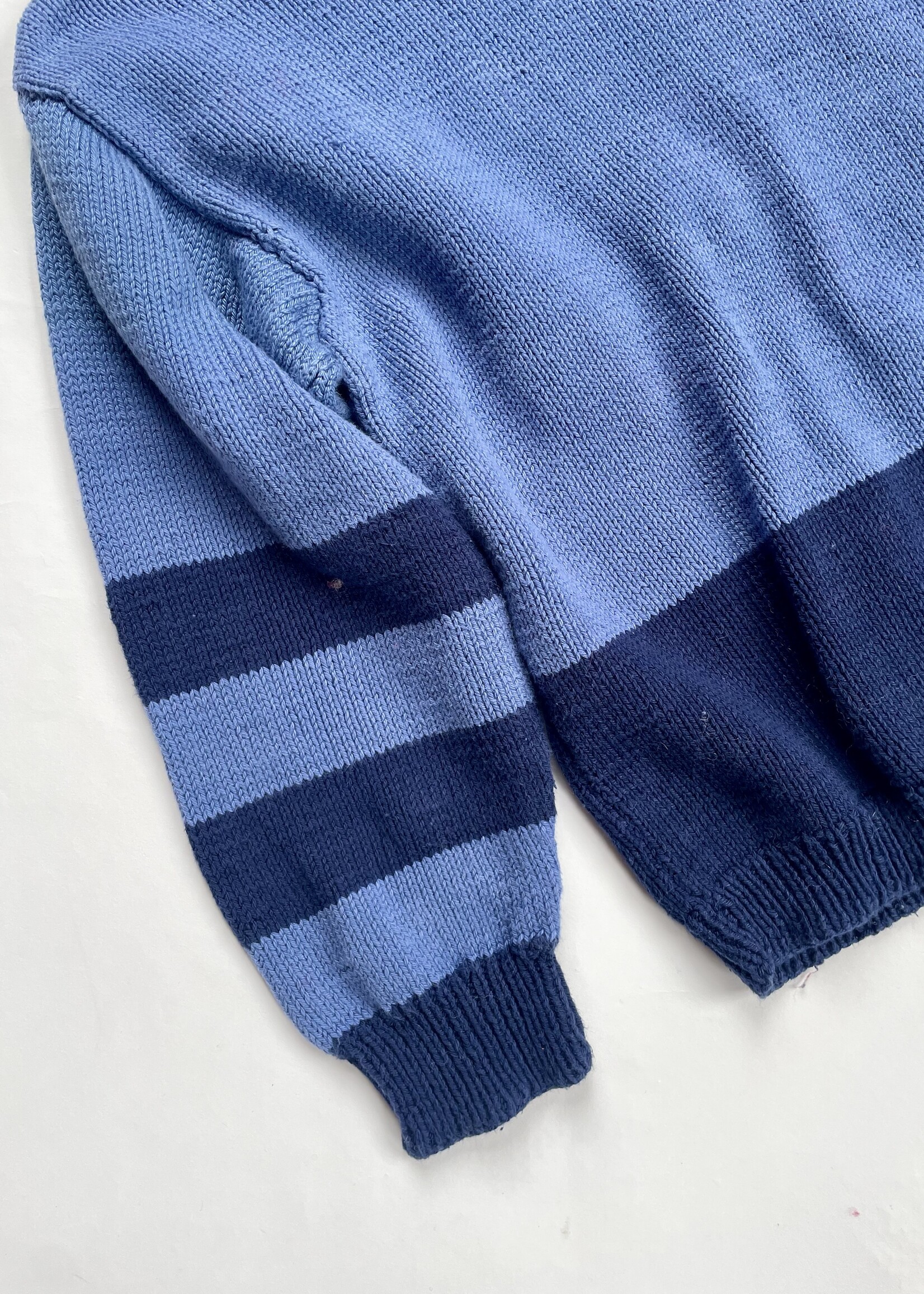 Handmade Blue Seagull Sweater 10y