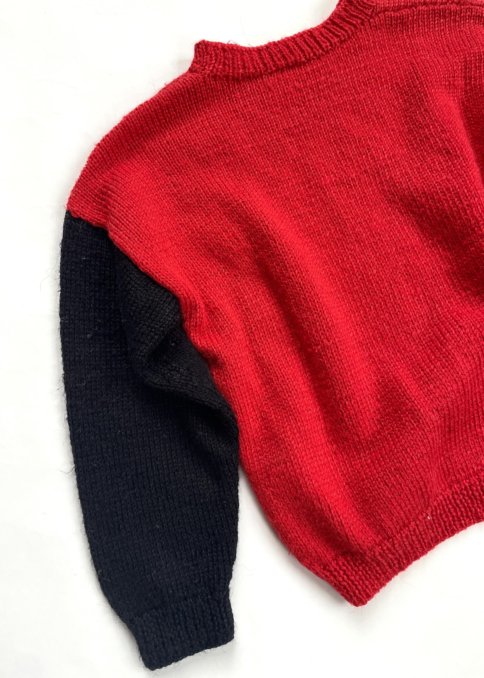 Handmade Red and Black 101 Dalmatiens sweater 6y