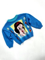 Handmade Snow White Sweater 3y