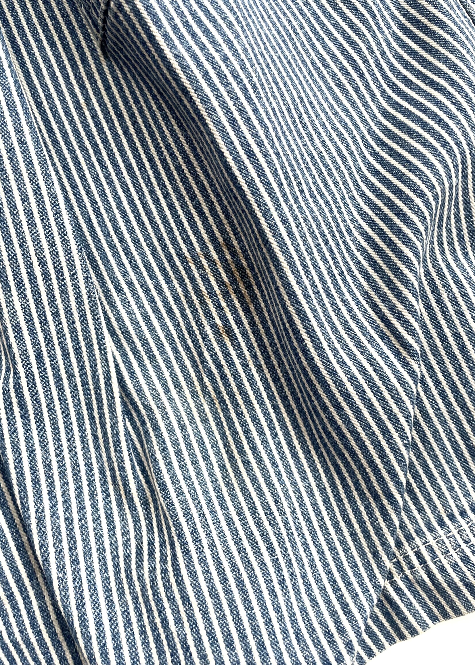 OshKosh Striped denim Pinafore Dress 7-9y