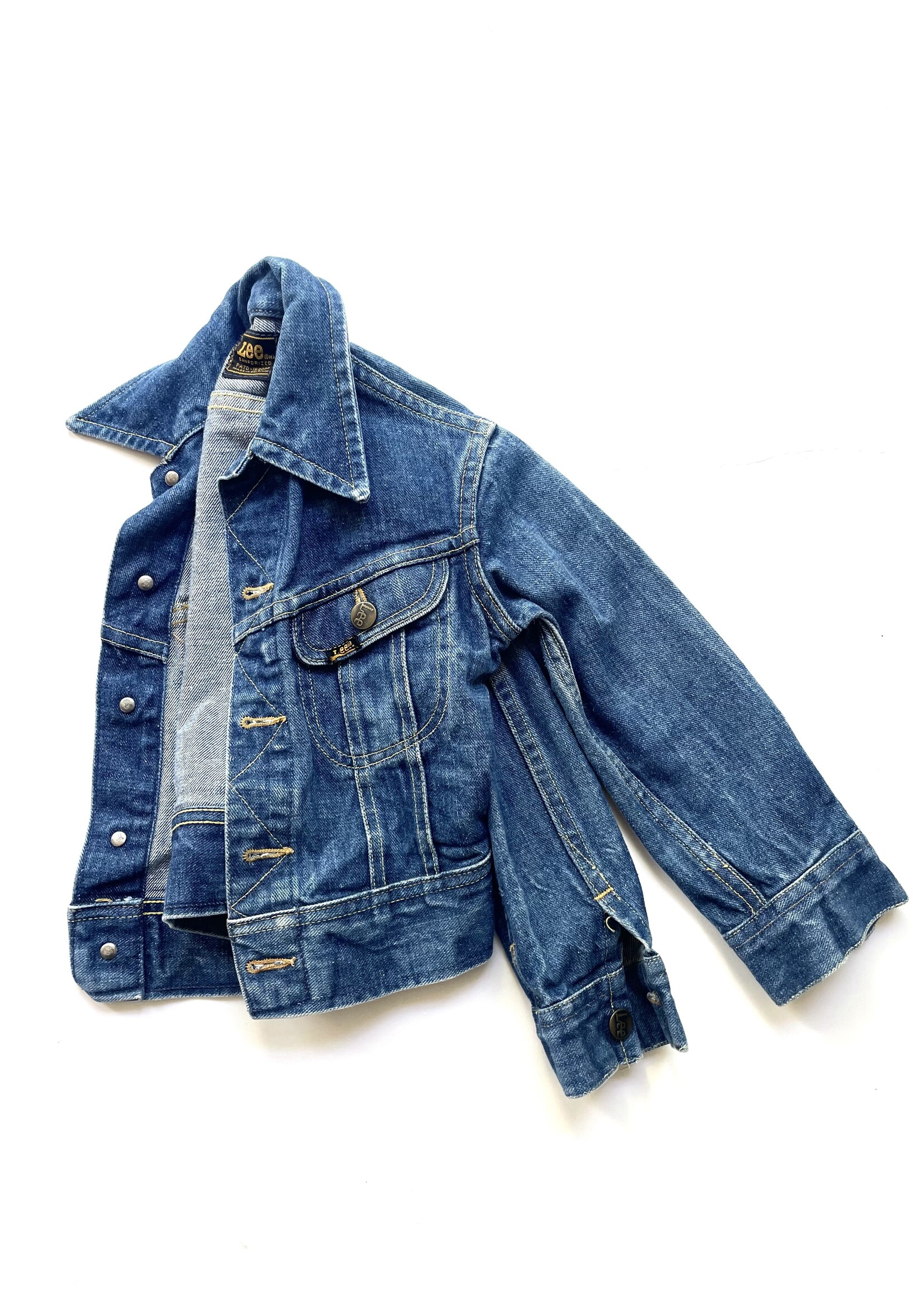LEE Dark denim 70's jacket 4-5y