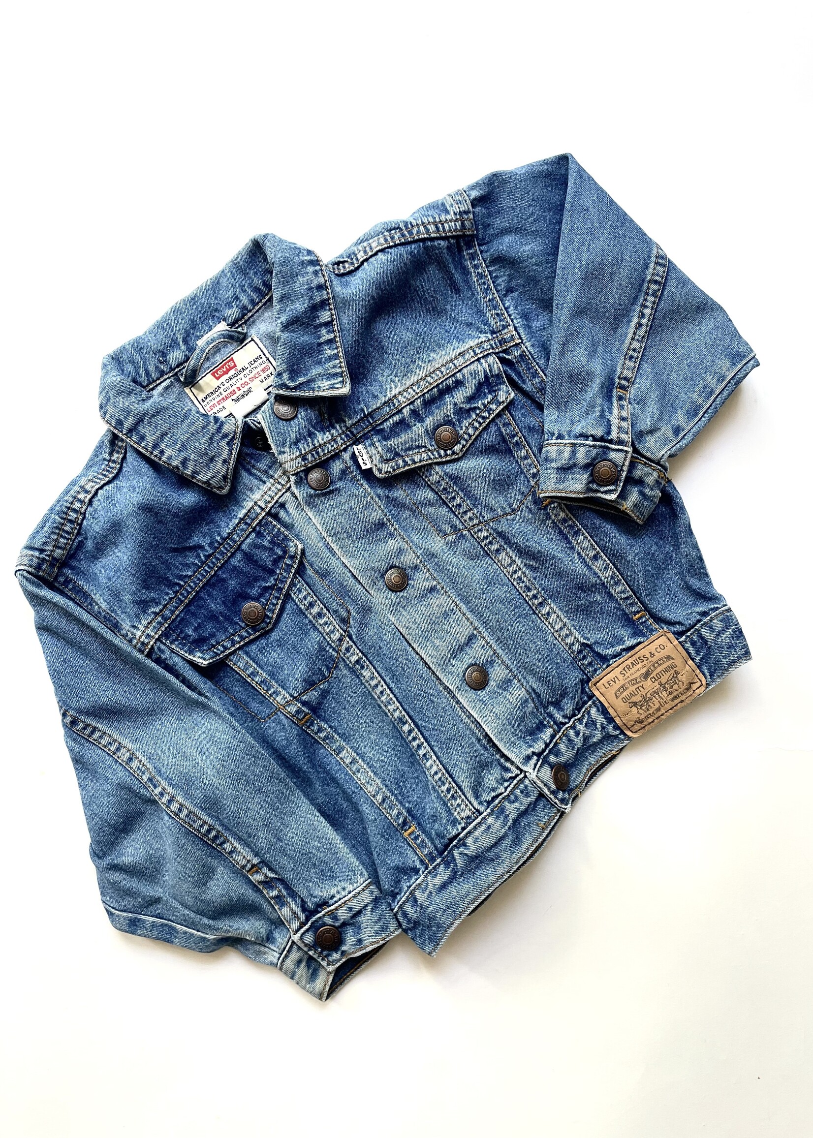 Levi's White Tab Trucker Jacket 3-4y
