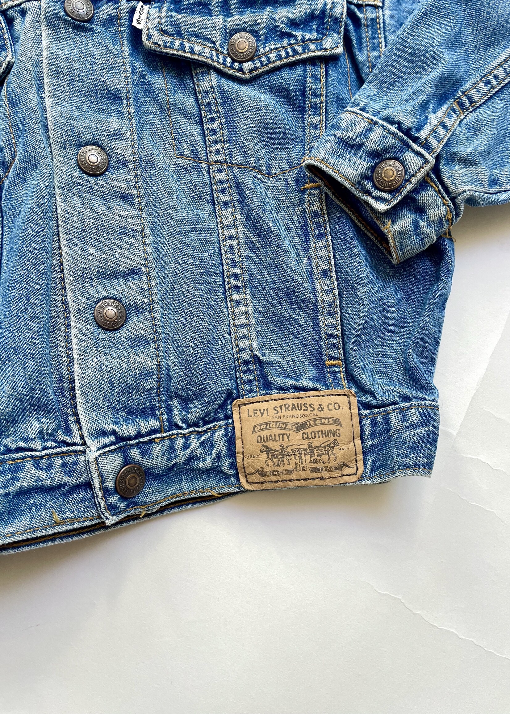 Levi's White Tab Trucker Jacket 3-4y