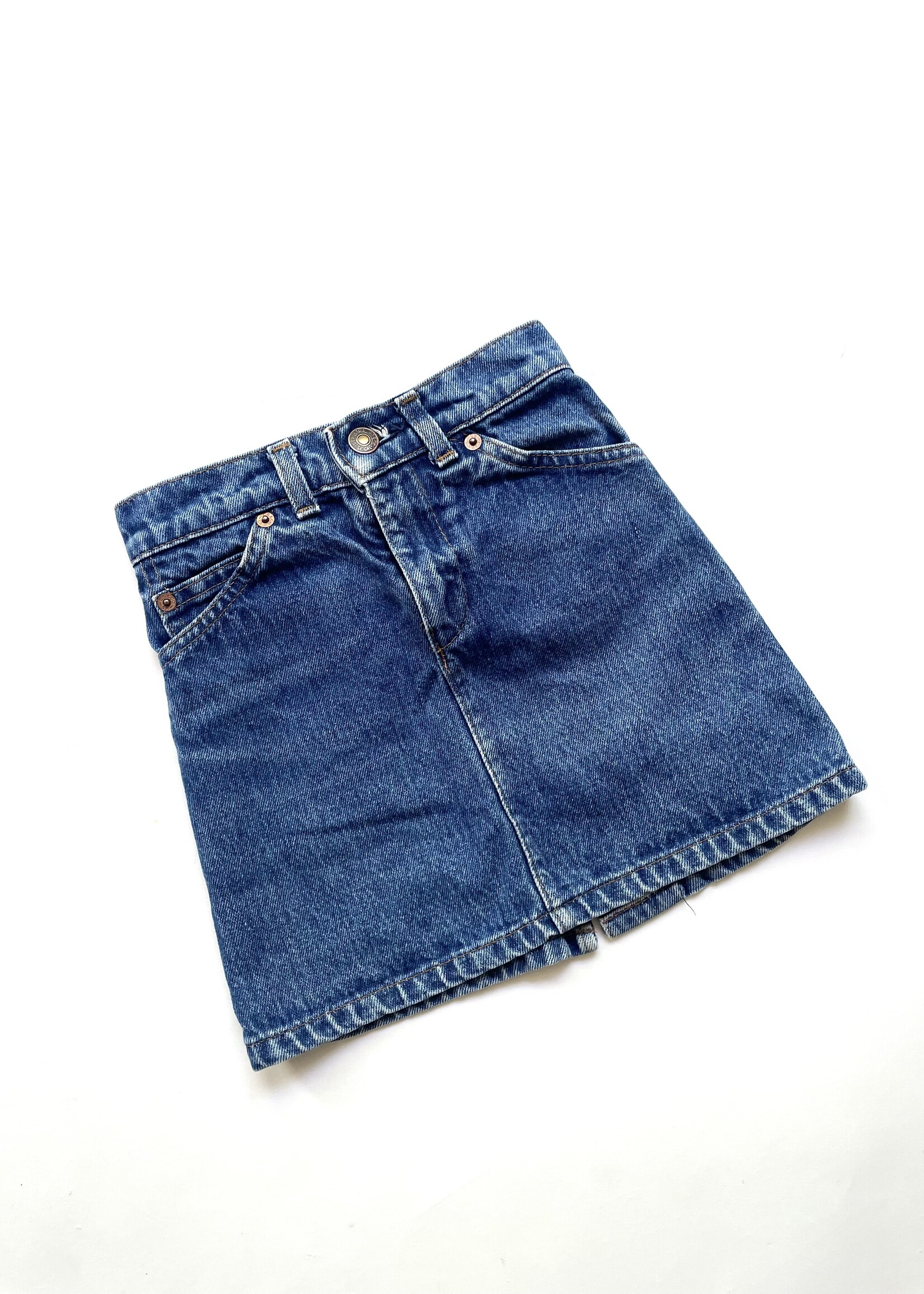 Levi's Orange Tab Denim Skirt 2-3y