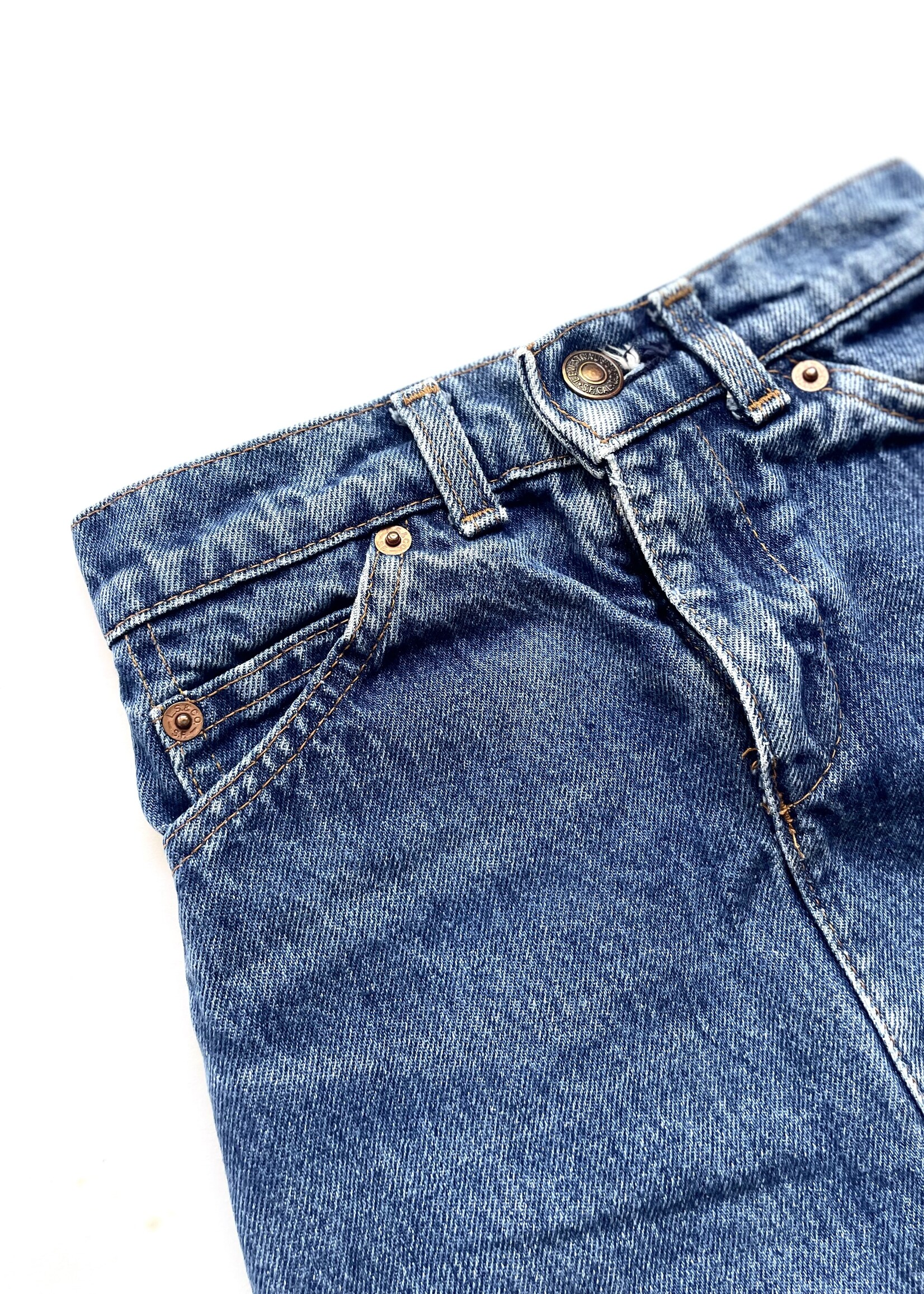 Levi's Orange Tab Denim Skirt 2-3y