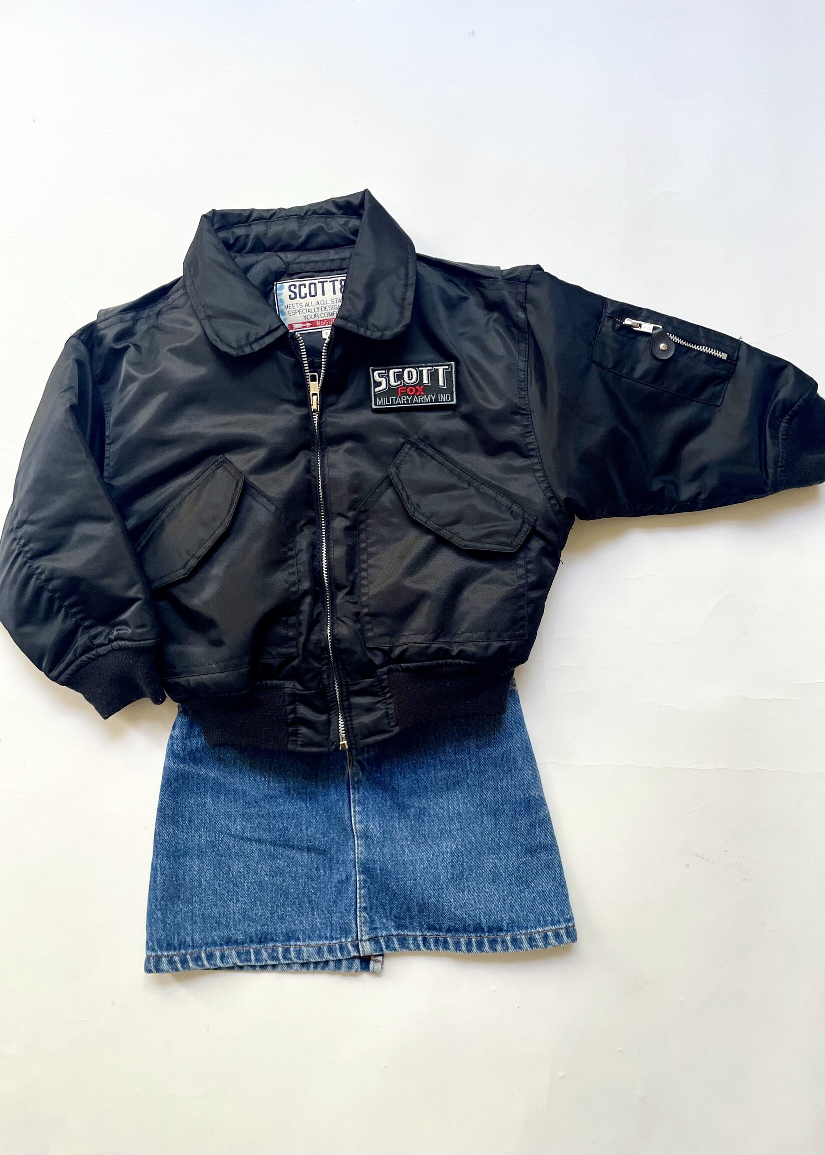 Levi's Orange Tab Denim Skirt 2-3y