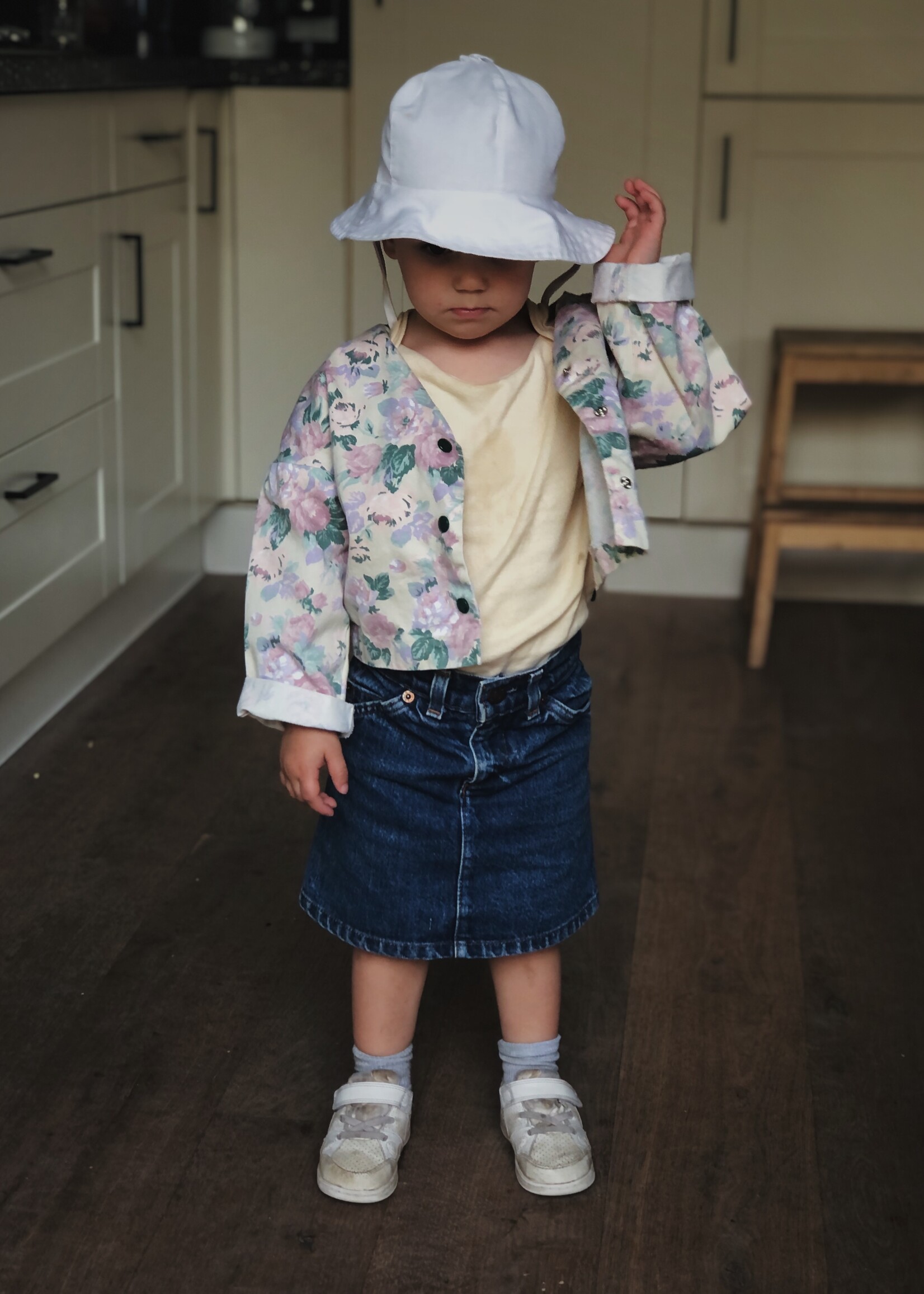 Levi's Orange Tab Denim Skirt 2-3y