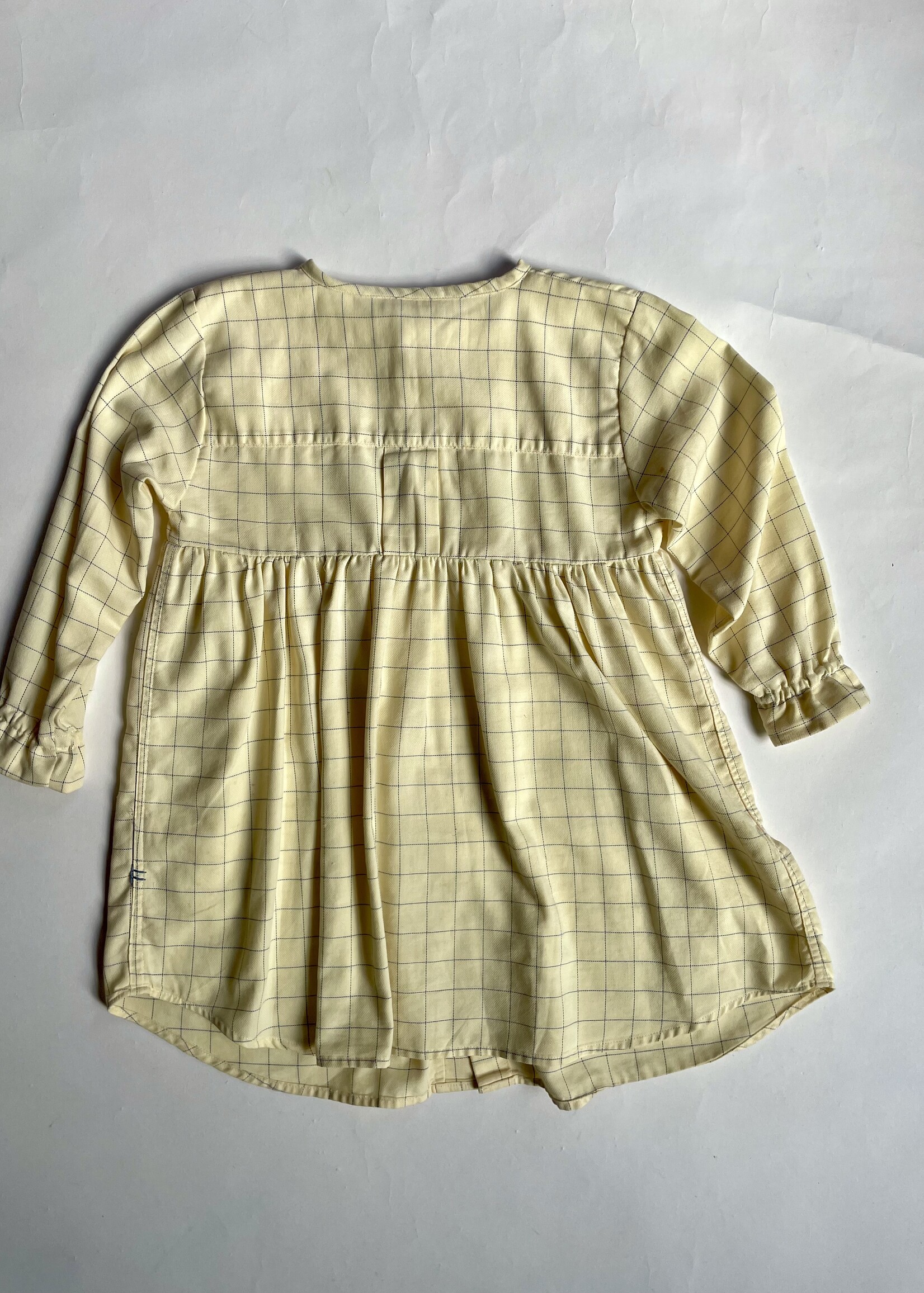 Little Boomerang Yellow Sleeve Dress 5-6y