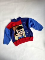 Handmade Pinocchio Sweater 3-4y