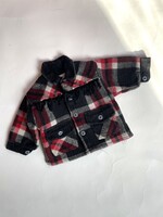 Vintage Checked Fringes Jacket 6m
