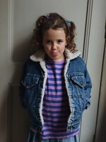 Levi's Red Tab Denim Sherpa Jacket 4-6y