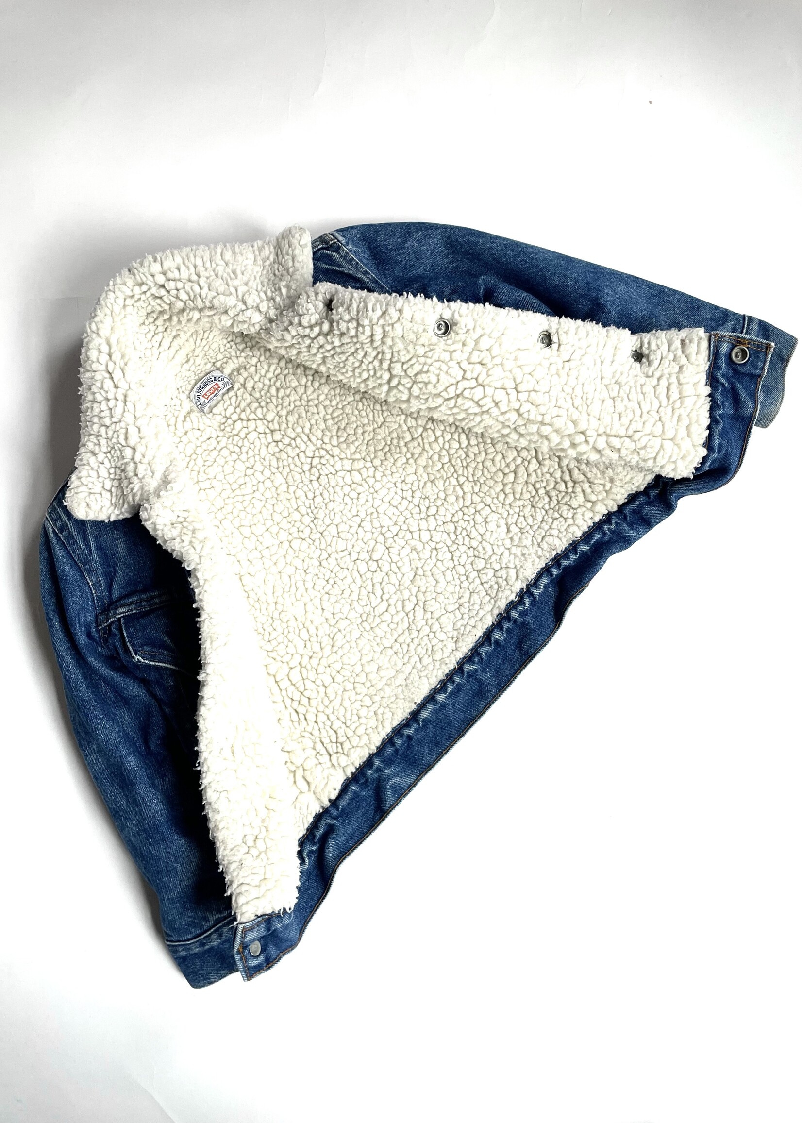 Levi's Red Tab Denim Sherpa Jacket 4-6y