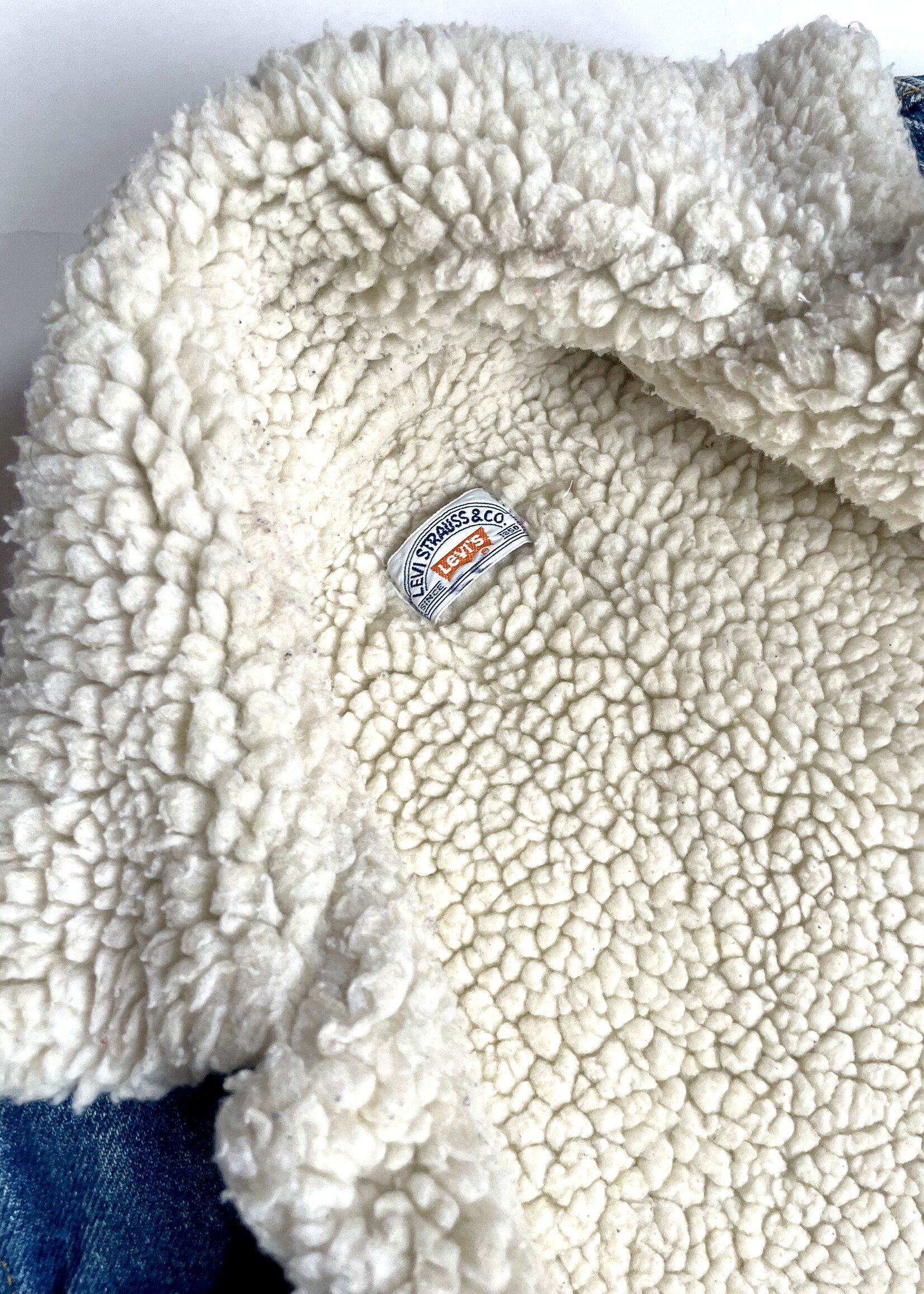 Levi's Red Tab Denim Sherpa Jacket 4-6y