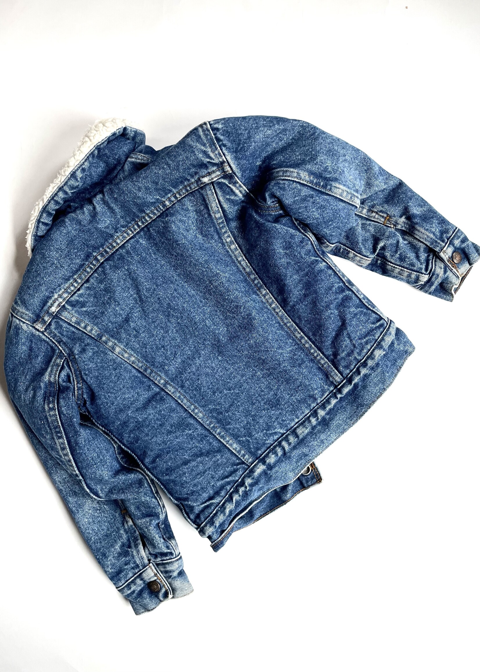 Levi's Red Tab Denim Sherpa Jacket 4-6y