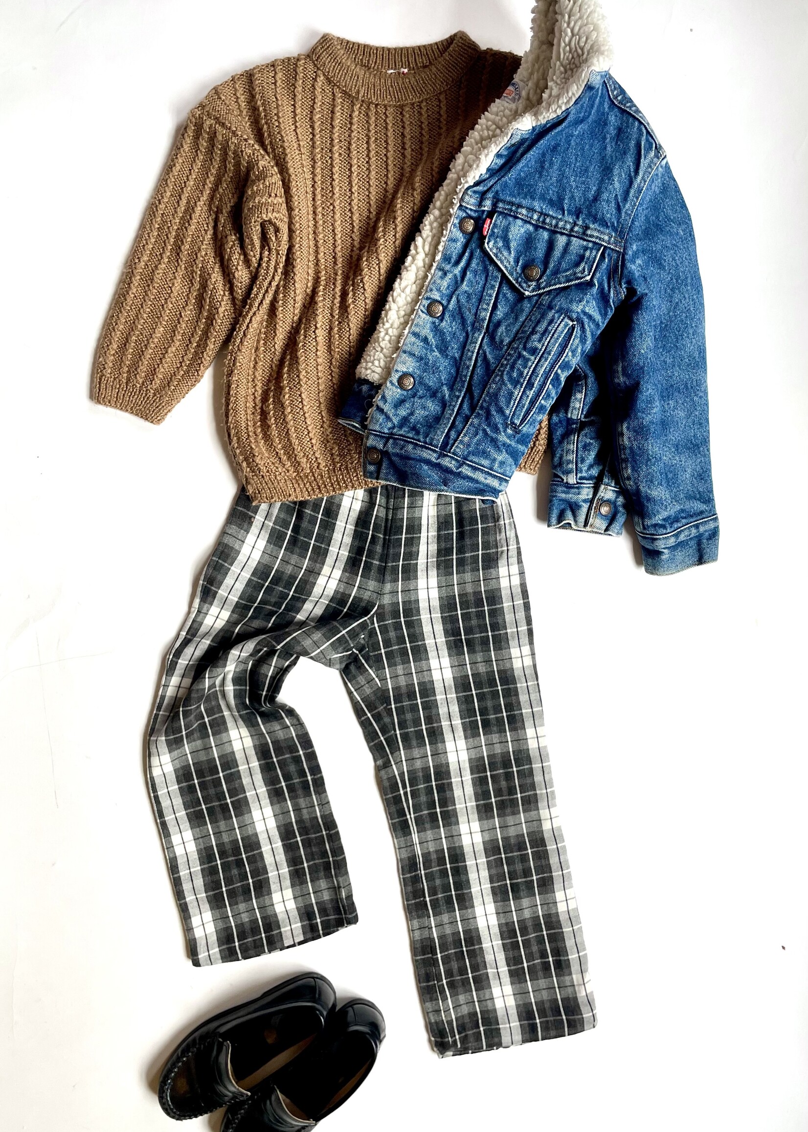 Levi's Red Tab Denim Sherpa Jacket 4-6y