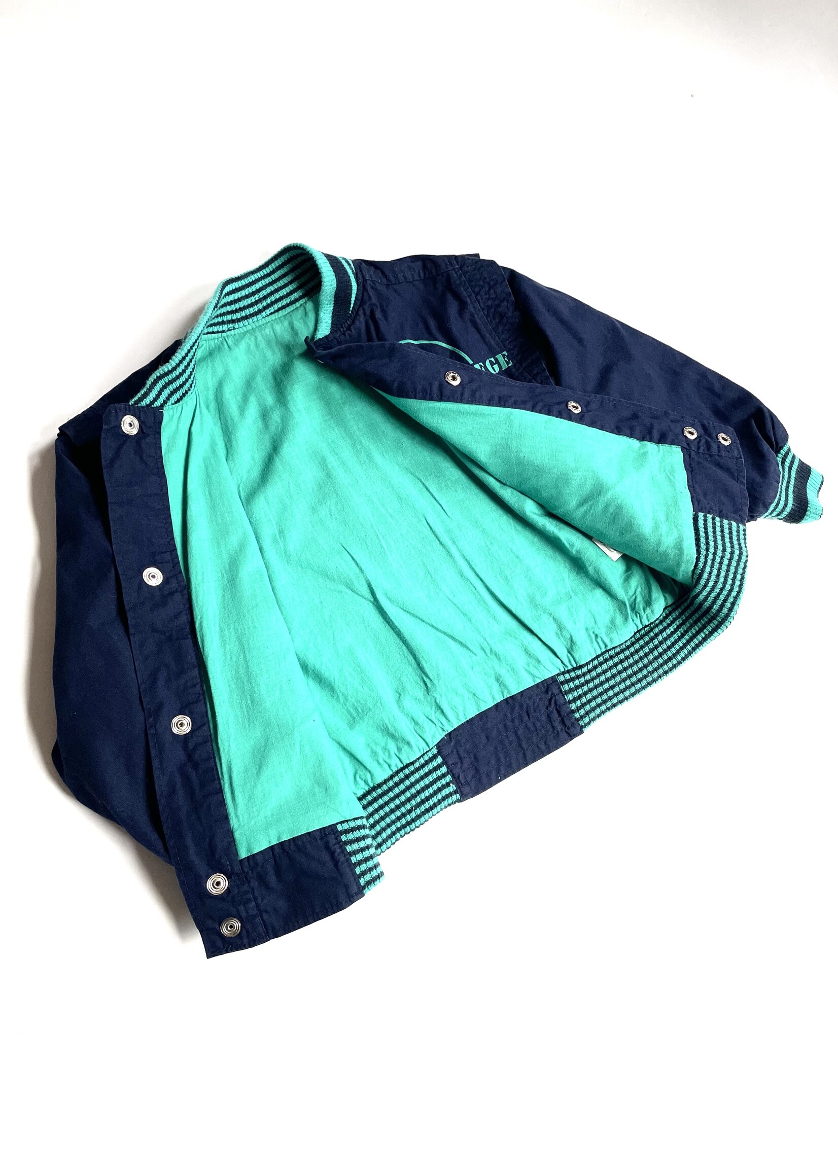 Vintage Kincollege Baseball Jacket 3y