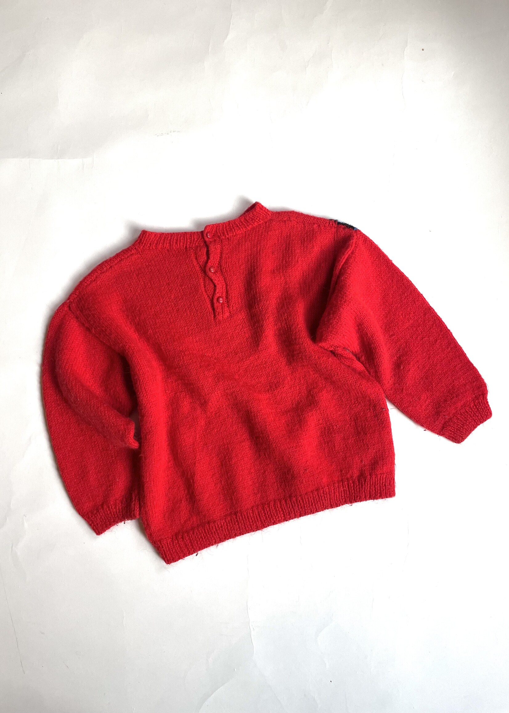Handmade Babar sweater 8y