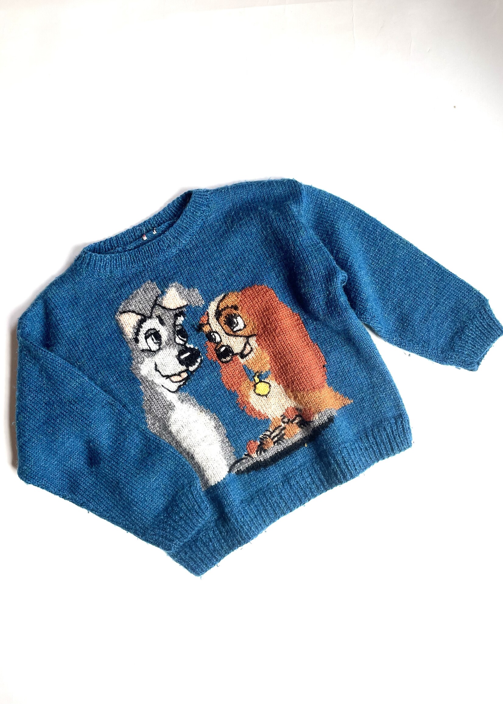 Handmade Lady and the Tramp Sweater 6y
