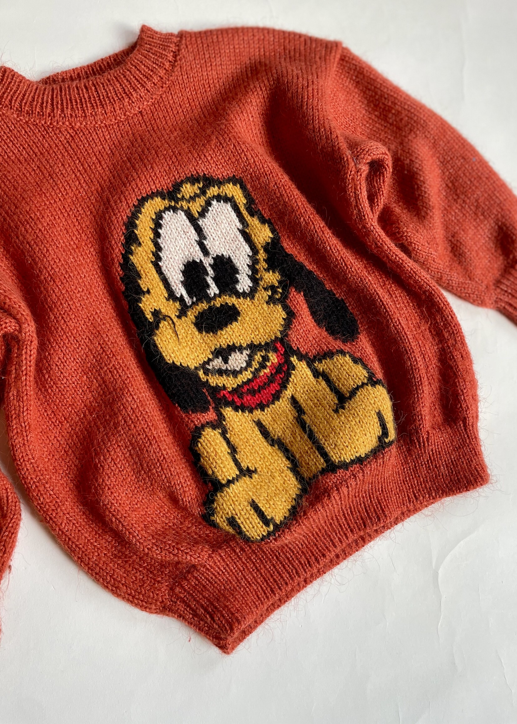 Handmade Tiny Pluto sweater 4y