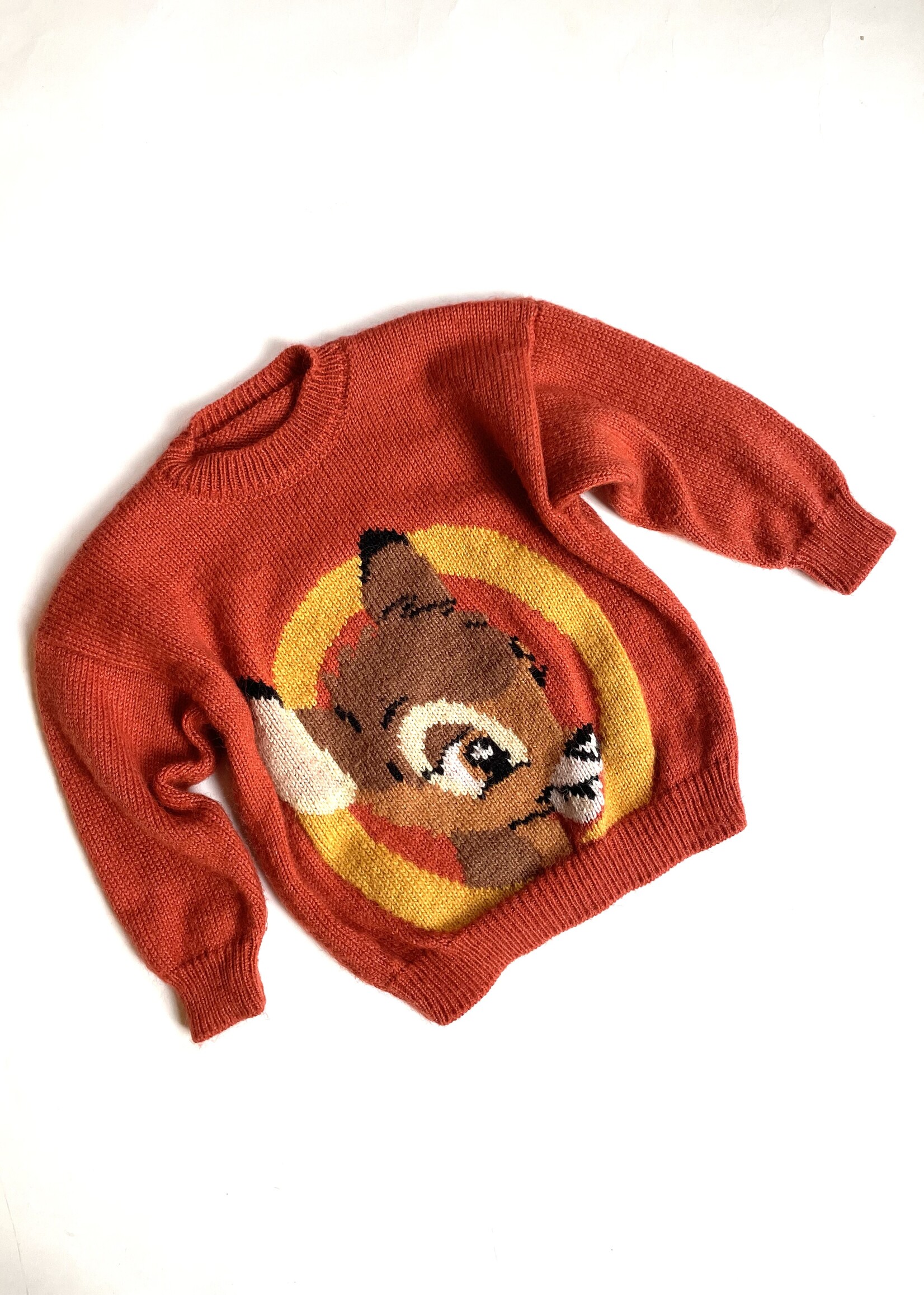 Handmade Bambi Sweater 4y