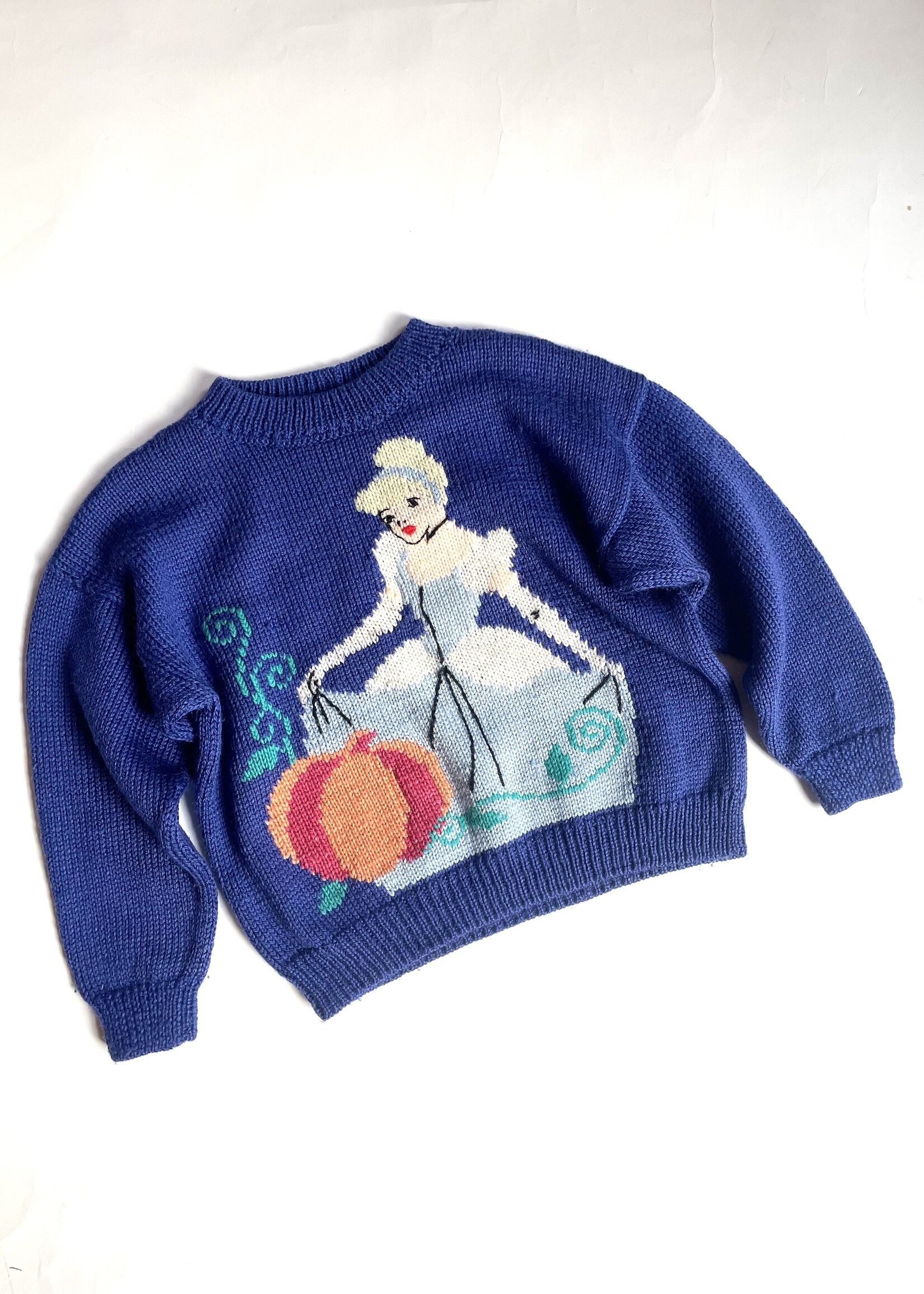 Handmade Cinderella Sweater 4y