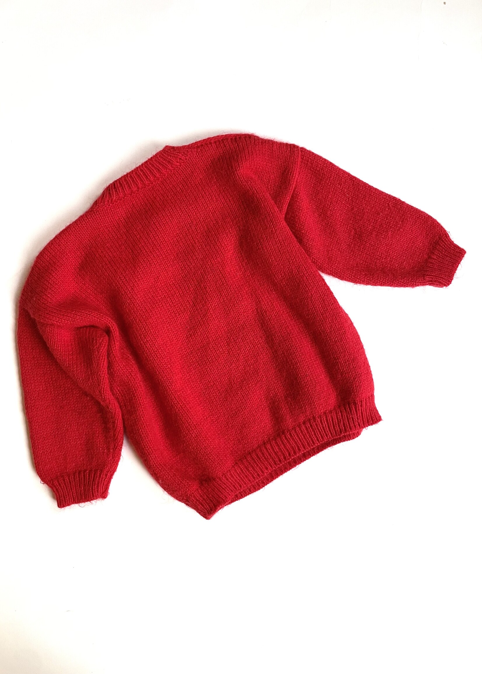 Handmade Red 101 Dalmatiens Puppy sweater 2-3y
