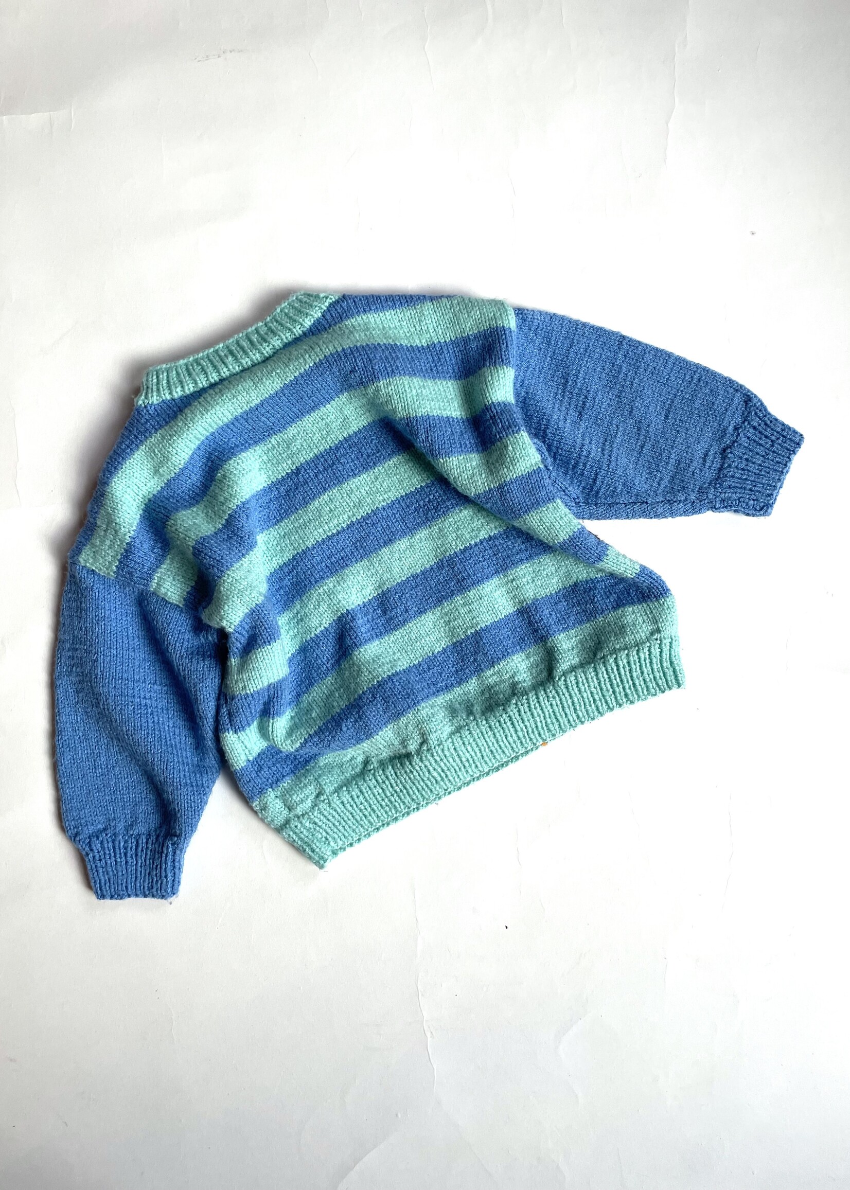 Handmade Striped Lion Queen Sweater 2-3y
