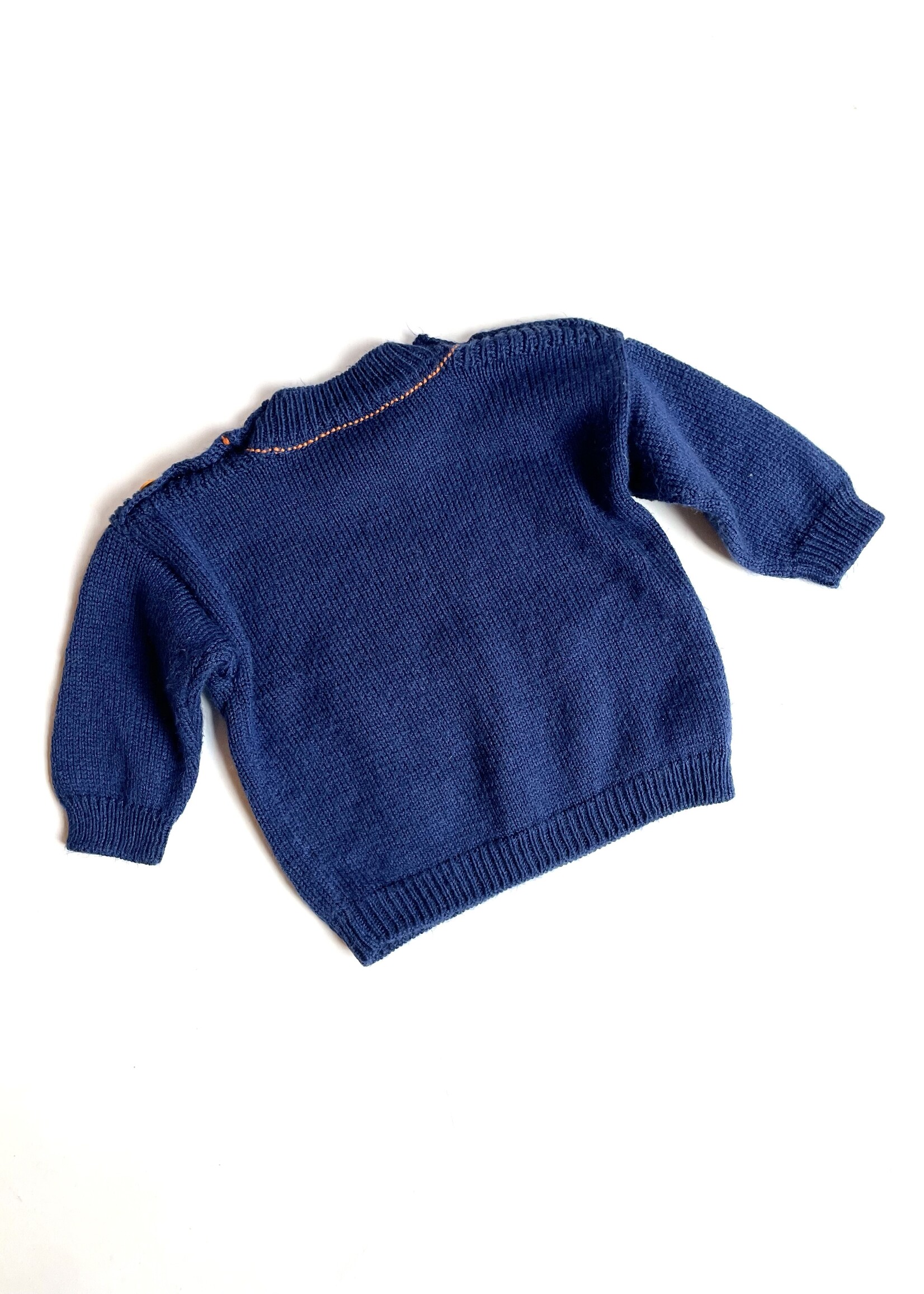Handmade Tigger sweater 9-12m