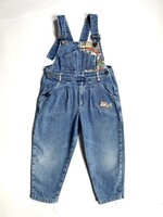 Vintage Denim Cartoon Dungarees 3-4y