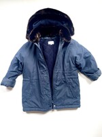 Vintage Dark Blue Parka Jacket 6y