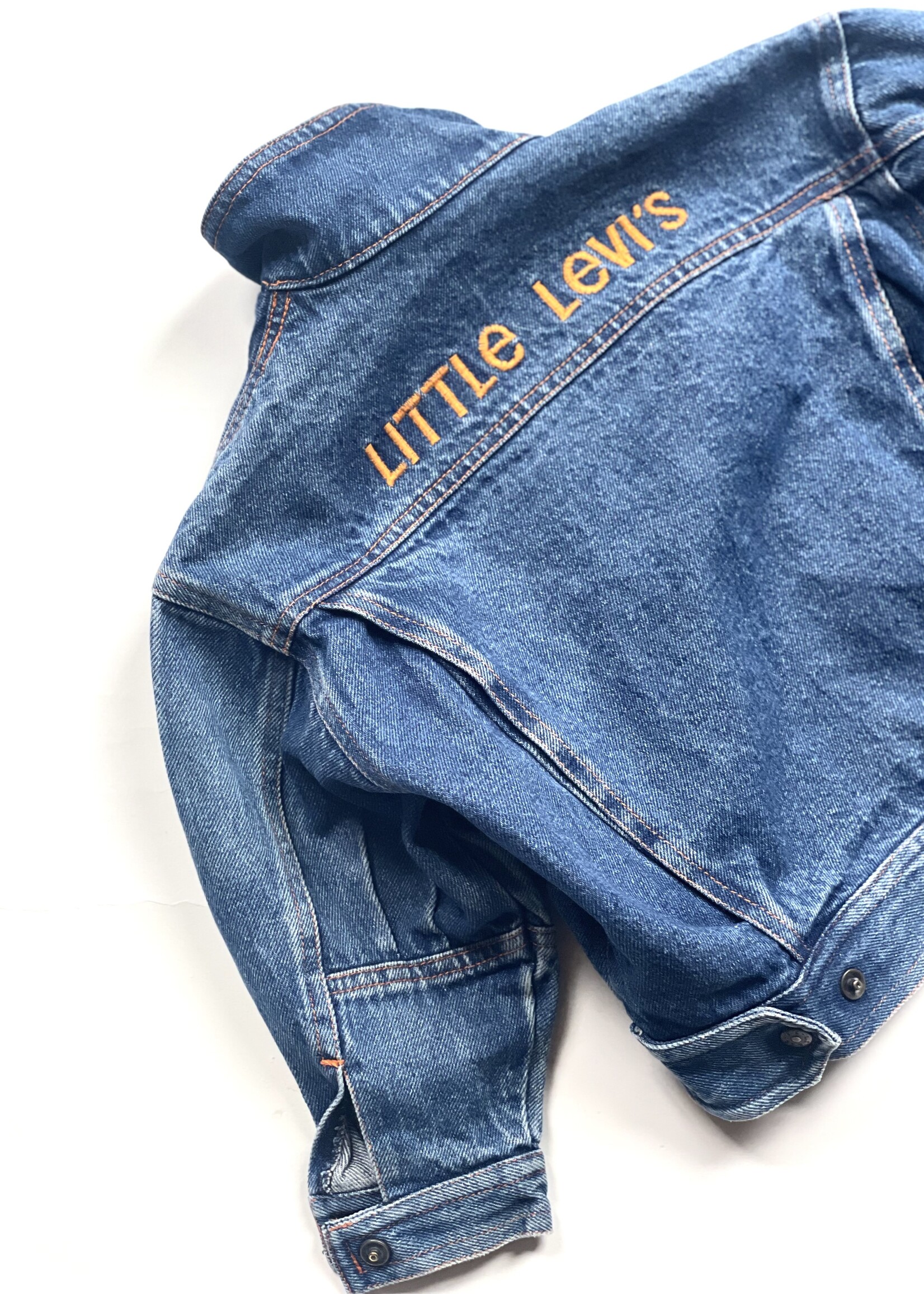 Levi's Dark Denim Trucker Jacket 2y