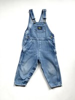 OshKosh Light Wash Worker Dungarees 2y
