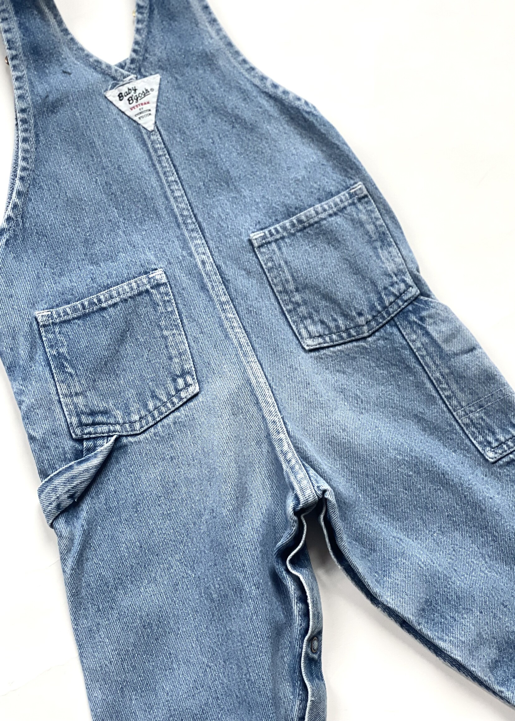 OshKosh Light Wash Worker Dungarees 2y