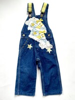 OshKosh USA Dark Pimped Denim Dungarees 18-24m