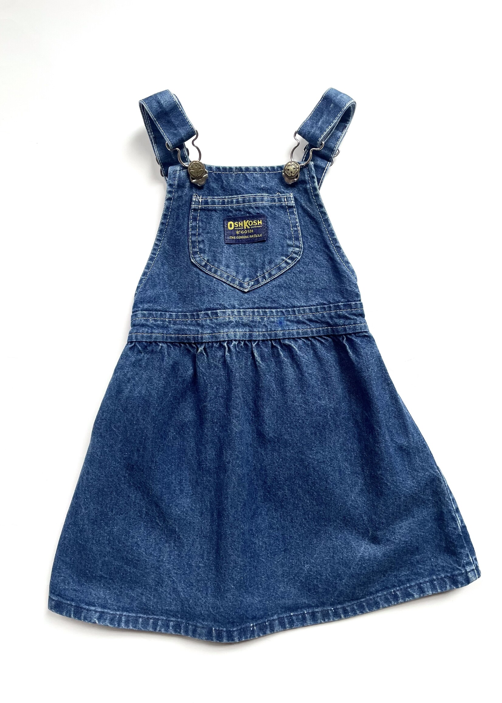 OshKosh USA Dark Denim Dress 3y