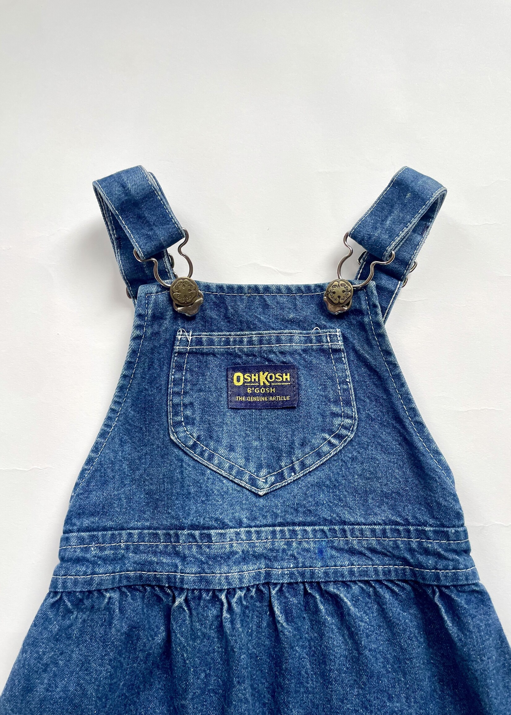 OshKosh USA Dark Denim Dress 3y