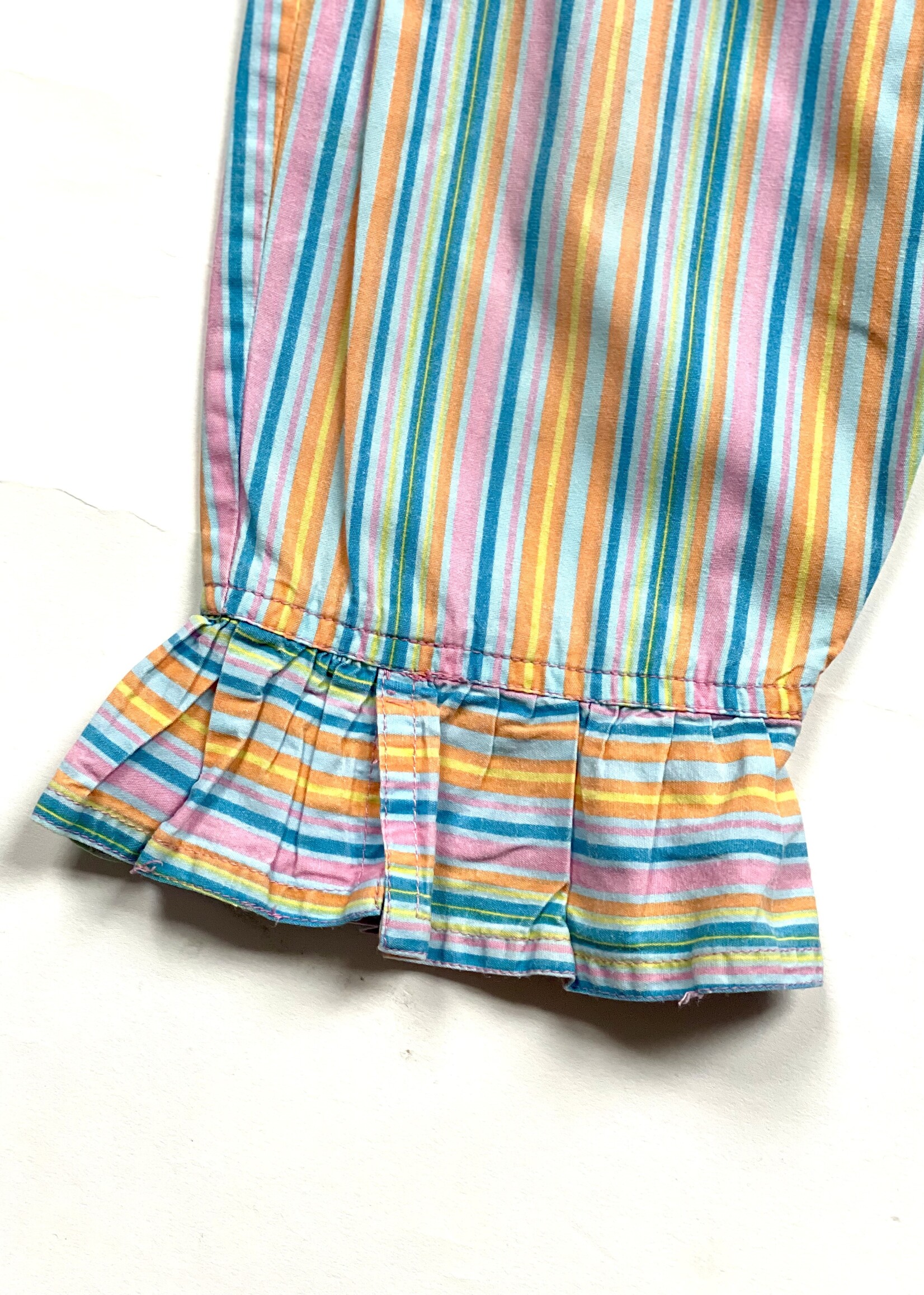 Vintage Striped Frilly Puffy Pants 18m