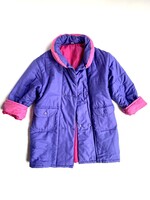 Vintage Purple Pink Lined Coat 8-10y