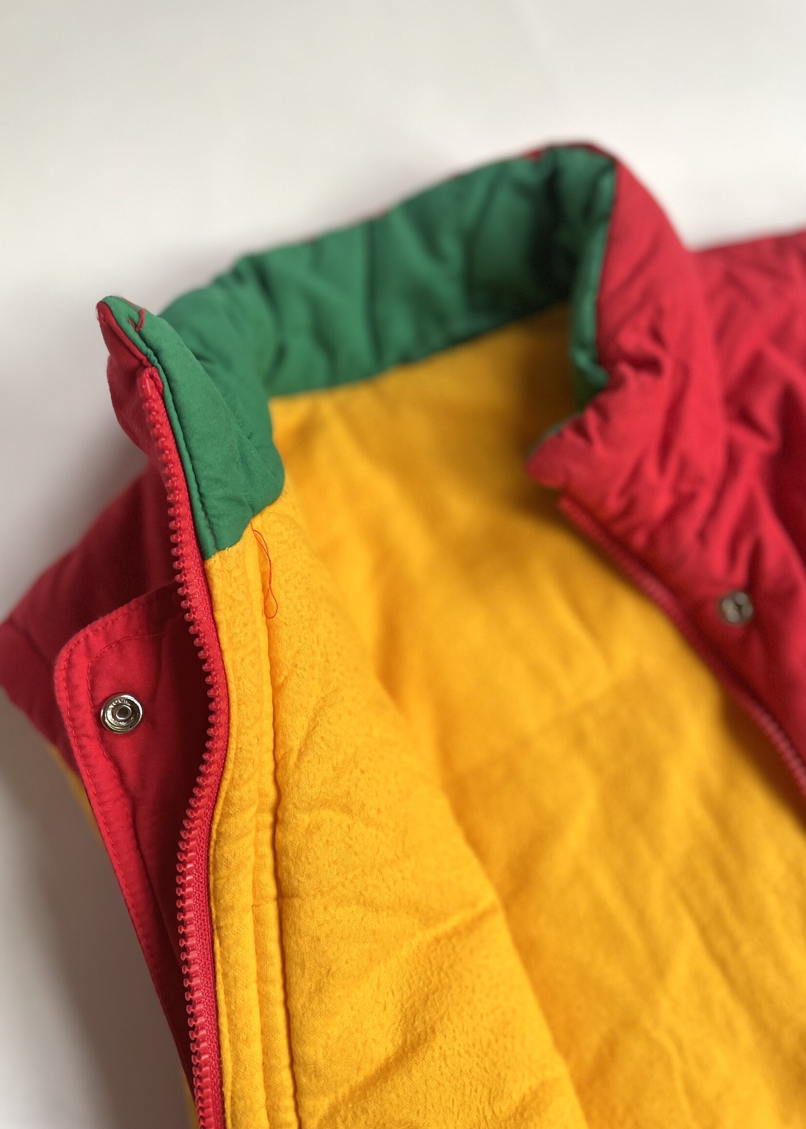 Vintage Red Tiny Dragon Bodywarmer 8-10y