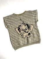 Handmade Striped Dog Spencer 8y
