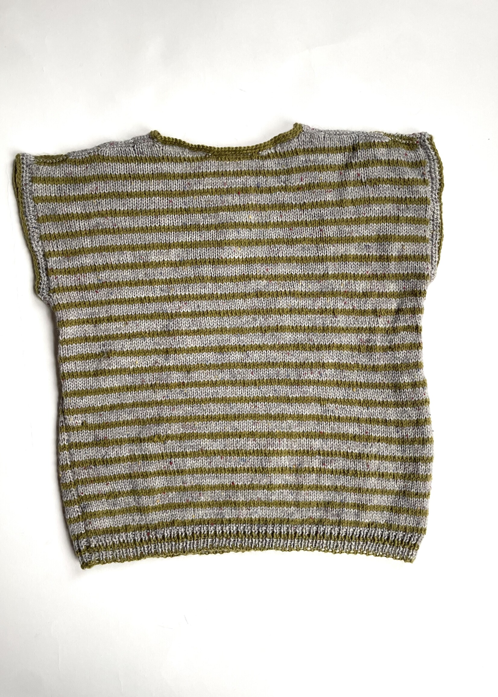 Handmade Striped Dog Spencer 8y